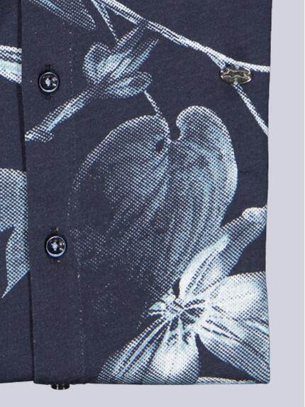 engbers Herren Kurzarm-Hemd gemustert Marineblau 39243 engbers Herren Kurzarm-Hemd gemustert Marineblau 39243