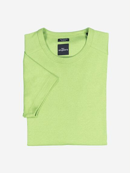 engbers Basic-Shirt "My Favorite" organic Hellgruen