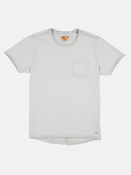 emilio adani Herren T-Shirt in Ottoman-Qualität Grau 33415 emilio adani Herren T-Shirt in Ottoman-Qualität Grau 33415