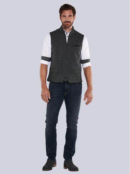 engbers Herren Sakko-Weste slim fit Grau 35492 engbers Herren Sakko-Weste slim fit Grau 35492