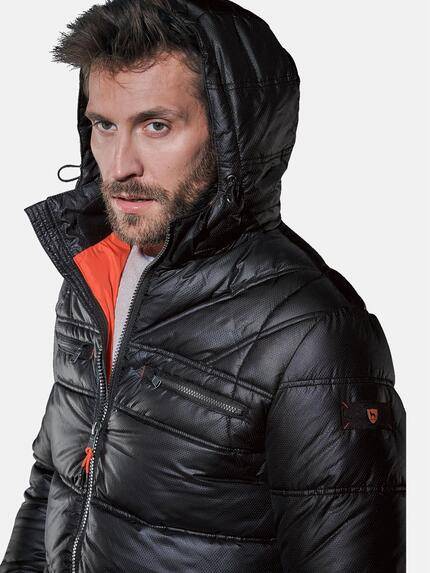 emilio adani Herren kurze Jacke in Golfballoptik Schwarz 30766 emilio adani Herren kurze Jacke in Golfballoptik Schwarz 30766