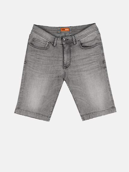 emilio adani Herren Bermuda im Vintage-Design Grau 31621 emilio adani Herren Bermuda im Vintage-Design Grau 31621