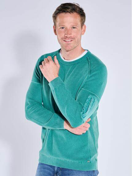 engbers Herren Pullover strukturiert Tuerkis 39227 engbers Herren Pullover strukturiert Tuerkis 39227