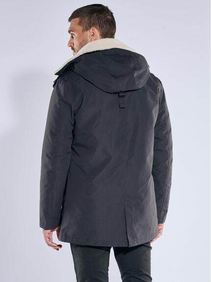 emilio adani Herren 2 in 1 Jacke mit Funktion Grau 39328