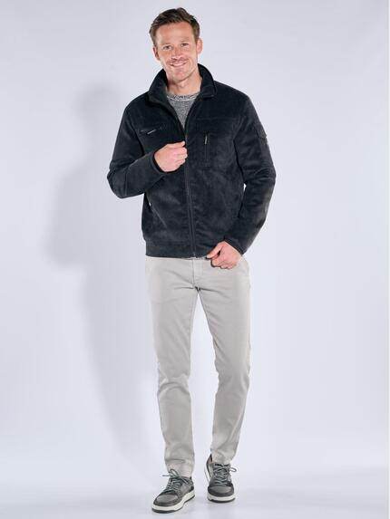 engbers Herren Cord-Jacke mit Funktionsdetails Anthrazit 39103 engbers Herren Cord-Jacke mit Funktionsdetails Anthrazit 39103