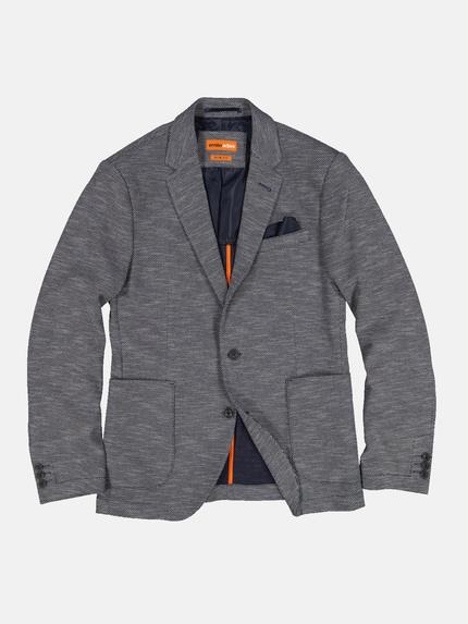 emilio adani Freizeit-Sakko slim fit Indigoblau