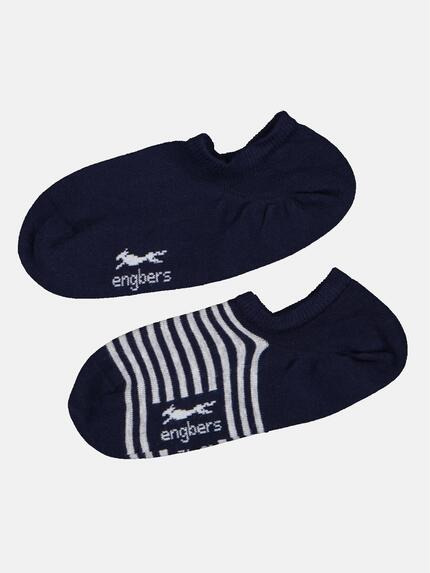 engbers Sneakersocken 2er Pack Marineblau