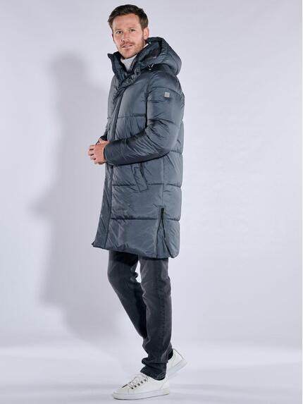 ENGBERS GERMANY Herren Mantel regular Grau 37455 ENGBERS GERMANY Herren Mantel regular Grau 37455