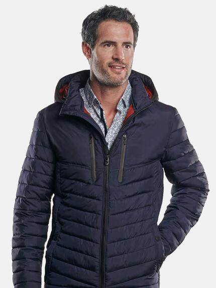 engbers Herren Steppjacke mit abnehmbarer Kapuze Saphirblau 30207 engbers Herren Steppjacke mit abnehmbarer Kapuze Saphirblau 30207
