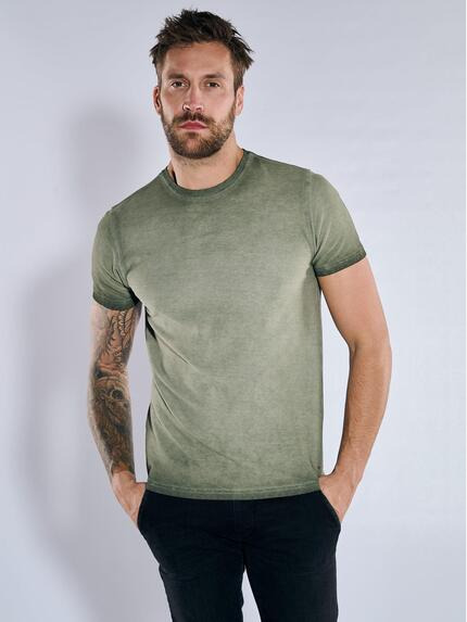 emilio adani T-Shirt slim fit Oliv