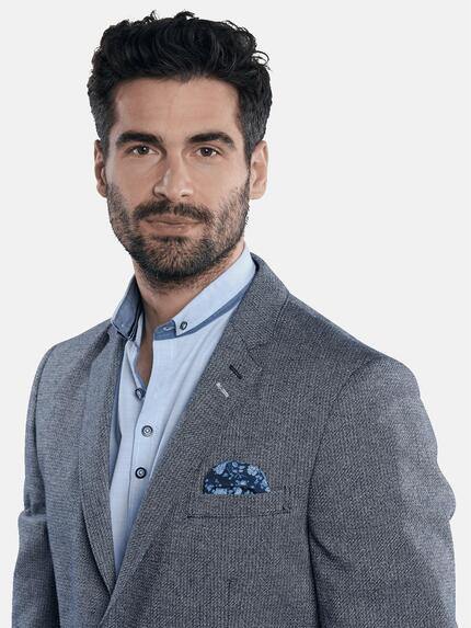 engbers Herren Sportives Freizeit-Sakko Marineblau 31076