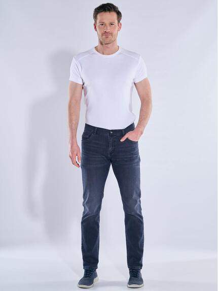 engbers Herren Jeans 5-Pocket Superstretch Indigoblau 40324 engbers Herren Jeans 5-Pocket Superstretch Indigoblau 40324