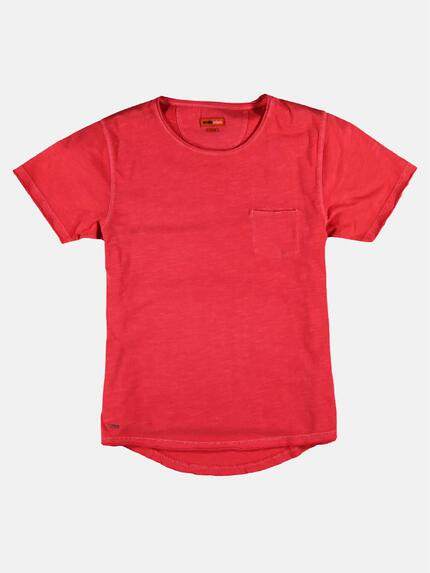 emilio adani Herren T-Shirt "My Favorite" Signalrot 25878