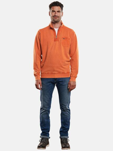 engbers Herren Sweatshirt Stehbund Reinorange 30918 engbers Herren Sweatshirt Stehbund Reinorange 30918