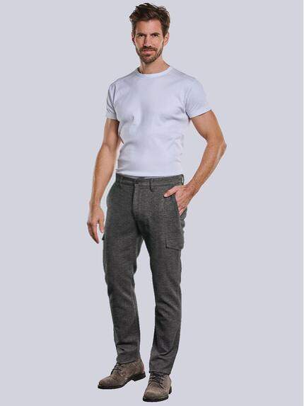 engbers Herren Cargo-Hose slim fit Mausgrau 33618 engbers Herren Cargo-Hose slim fit Mausgrau 33618