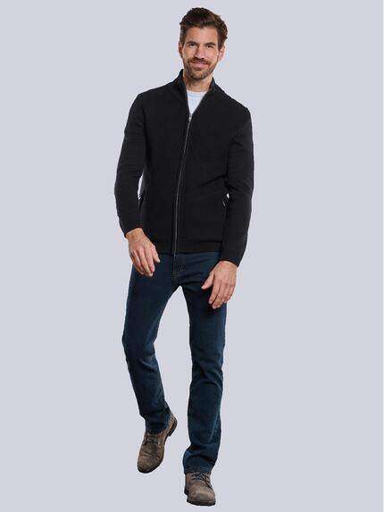 engbers Herren Strickjacke strukturiert Schwarz 33711 engbers Herren Strickjacke strukturiert Schwarz 33711