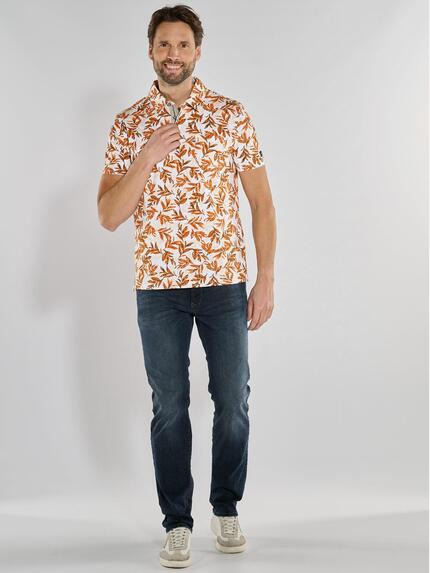 engbers Herren Polo-Shirt regular Orange 36621