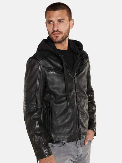 emilio adani Herren Lederjacke Schwarz 36013 emilio adani Herren Lederjacke Schwarz 36013