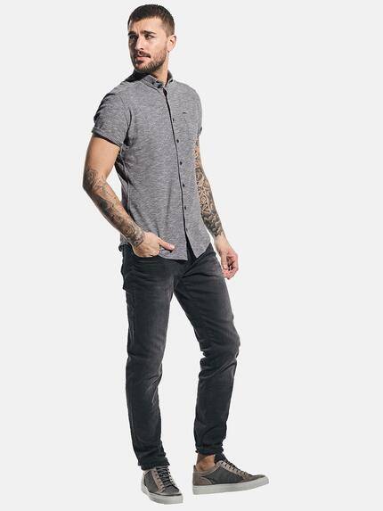 emilio adani Herren Hemd uni Grau 31222 emilio adani Herren Hemd uni Grau 31222