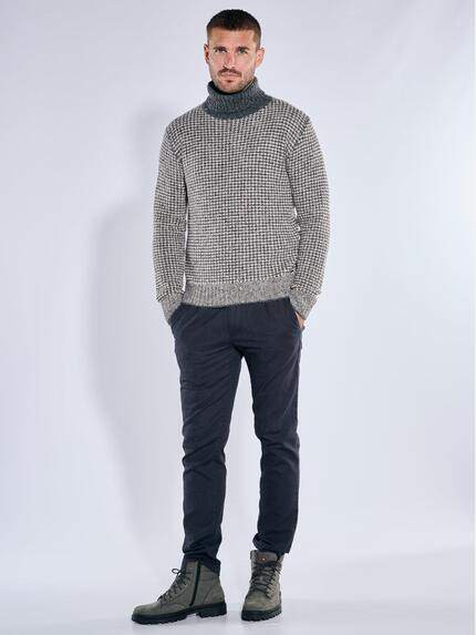 emilio adani Herren Troyer-Pullover Grau 39695 emilio adani Herren Troyer-Pullover Grau 39695