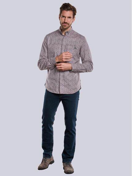 engbers Herren Hemd langarm Rot 33800 engbers Herren Hemd langarm Rot 33800