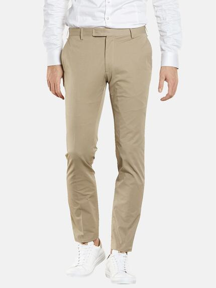 emilio adani Anzug-Hose slim fit Beige