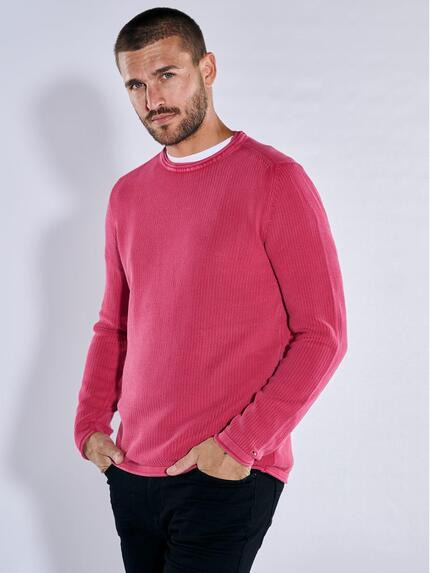 emilio adani Pullover strukturiert Pink