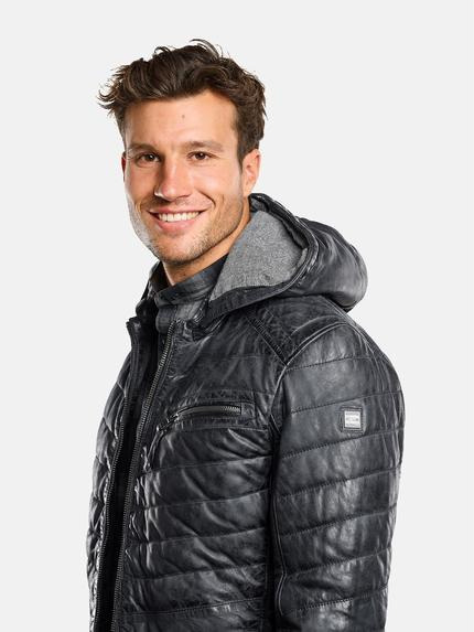 engbers Herren Lederjacke gesteppt Saphirblau 33549 engbers Herren Lederjacke gesteppt Saphirblau 33549