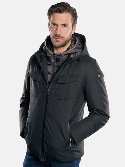 emilio adani Jacke mit Sorona® Füllung Schwarz