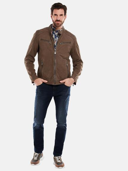 engbers Herren Lederjacke regular Braun 34441 engbers Herren Lederjacke regular Braun 34441