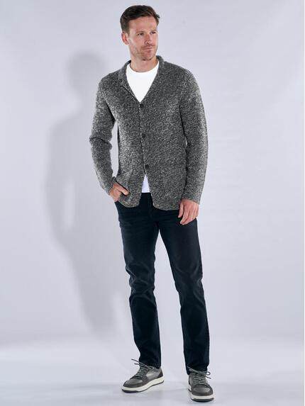 engbers Herren Stricksakko meliert Oliv 39446 engbers Herren Stricksakko meliert Oliv 39446