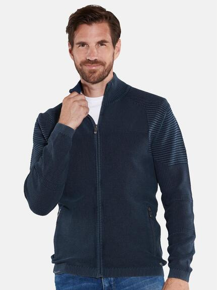 engbers Herren Cardigan regular Blau 35618 engbers Herren Cardigan regular Blau 35618