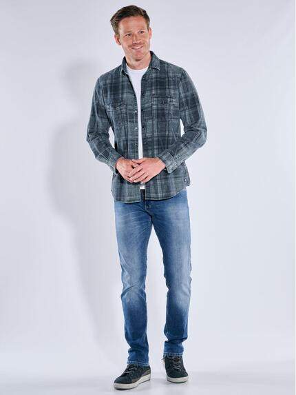 engbers Herren Langarm-Hemd kariert Petrolgruen 39209 engbers Herren Langarm-Hemd kariert Petrolgruen 39209