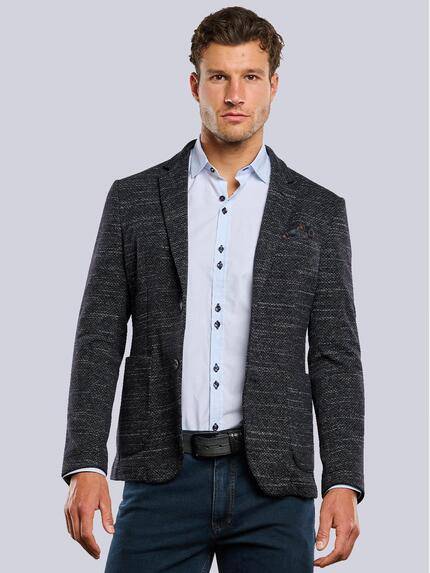 engbers Freizeit-Sakko slim fit Saphirblau