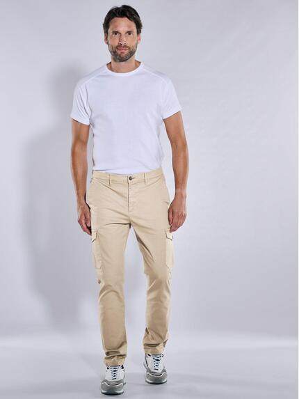 engbers Herren Cargohose straight Beige 38113 engbers Herren Cargohose straight Beige 38113