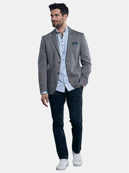 engbers Herren Sportives Freizeit-Sakko Marineblau 31076