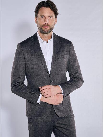 engbers Anzug-Sakko slim fit Schwarz