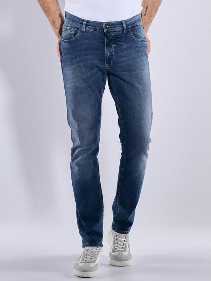 engbers Jeans Classic regular Brilliantblau