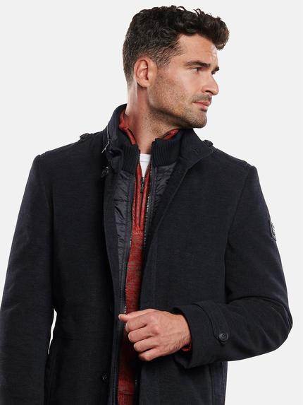 engbers Herren Mantel mit heraustrennbarem Inlet Schwarz 32261 engbers Herren Mantel mit heraustrennbarem Inlet Schwarz 32261
