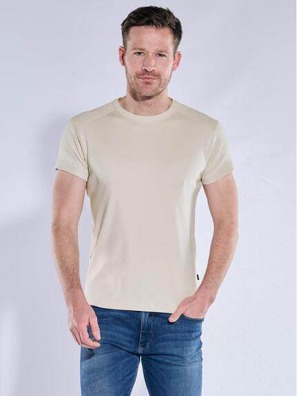 engbers Herren Basic-Shirt "My Favorite" organic Beige 38102