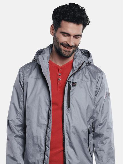 engbers Herren Outdoor-Jacke mit abnehmbarer Kapuze Hellgrau 31026 engbers Herren Outdoor-Jacke mit abnehmbarer Kapuze Hellgrau 31026