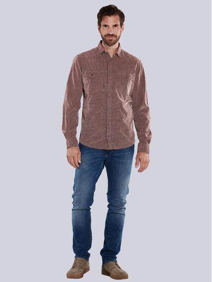 engbers Herren Langarm-Hemd uni Rot 35542 engbers Herren Langarm-Hemd uni Rot 35542