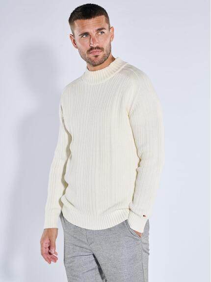 emilio adani Troyer-Pullover Naturweiss