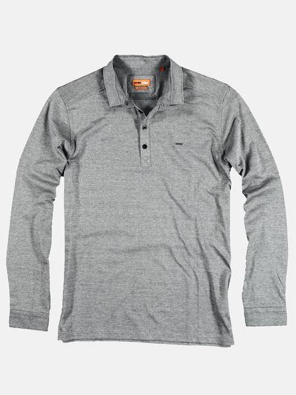 emilio adani Herren Poloshirt mit griffiger Warenstruktur Grau 28953 emilio adani Herren Poloshirt mit griffiger Warenstruktur Grau 28953