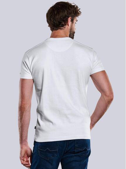engbers Herren Basic-Shirt "My Favorite" organic Reinweiss 34376