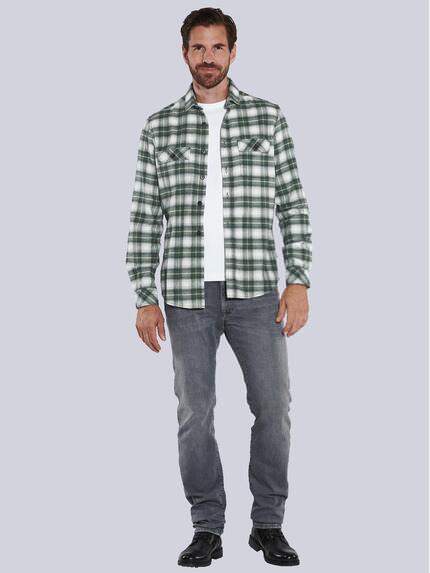engbers Herren Langarm-Hemd kariert Grün 35534 engbers Herren Langarm-Hemd kariert Grün 35534