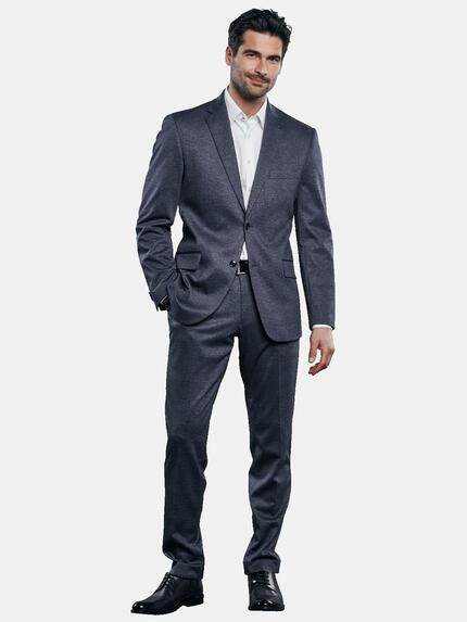 engbers Herren Anzug-Sakko kariert Blau 31819