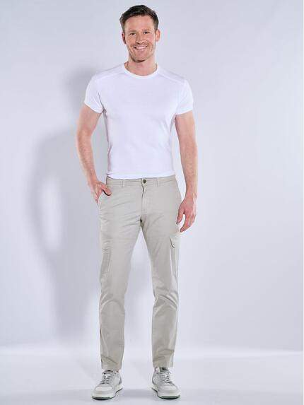 engbers Herren Cargo-Hose dezent gemustert Silbergrau 39013 engbers Herren Cargo-Hose dezent gemustert Silbergrau 39013