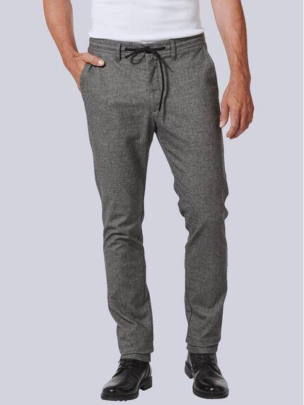 engbers Chino slim fit Kieselgrau