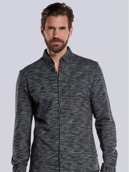 engbers Herren Langarm-Hemd meliert Anthrazit 34153 engbers Herren Langarm-Hemd meliert Anthrazit 34153